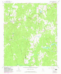 Newnan SW 1965 topographic map thumbnail