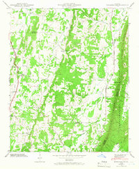 Nickajack Gap 1946 topographic map thumbnail