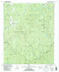 Noontootla 1988 topographic map thumbnail