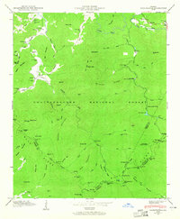 Noontootla 1946 topographic map thumbnail