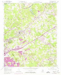 Norcross 1956 topographic map thumbnail