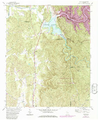 Oakman 1971 topographic map thumbnail
