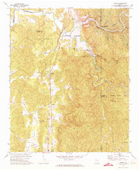 Oakman 1971 topographic map thumbnail