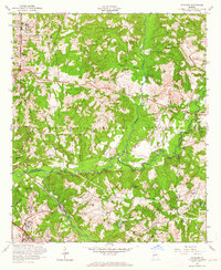 Ochillee 1955 topographic map thumbnail