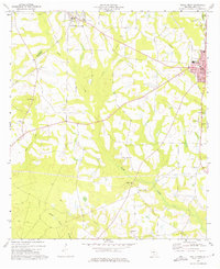 Ocilla West 1973 topographic map thumbnail