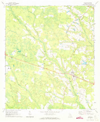 Odum 1971 topographic map thumbnail
