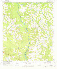 Ohoopee 1970 topographic map thumbnail