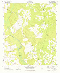 Old Town 1973 topographic map thumbnail