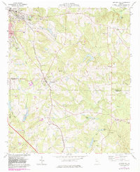 Orchard Hill 1973 topographic map thumbnail