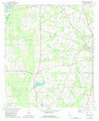 Pebble Hill 1975 topographic map thumbnail
