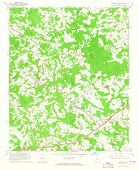 Pendergrass 1964 topographic map thumbnail