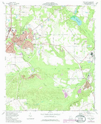 Perry East 1973 topographic map thumbnail