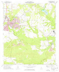 Perry East 1973 topographic map thumbnail