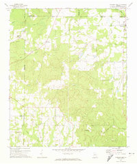 Pineview West 1971 topographic map thumbnail