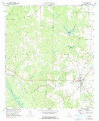 Plains 1973 topographic map thumbnail
