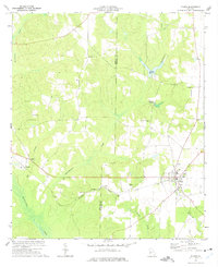 Plains 1973 topographic map thumbnail