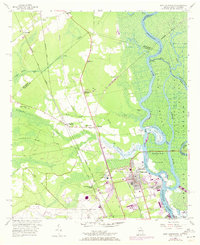 Port Wentworth 1955 topographic map thumbnail