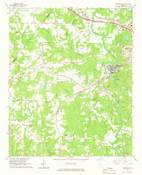 Porterdale 1964 topographic map thumbnail