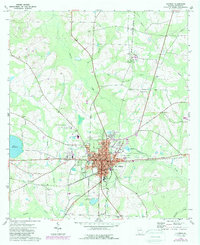 Quitman 1974 topographic map preview