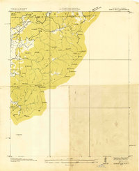 Rabun Bald 1935 topographic map thumbnail
