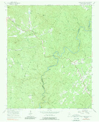 Rainy Mountain 1957 topographic map thumbnail