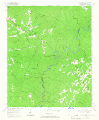 Rainy Mountain 1957 topographic map thumbnail