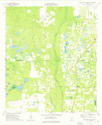 Red Store Crossroads 1974 topographic map thumbnail