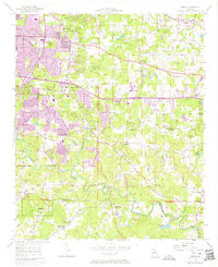 Redan 1956 topographic map thumbnail