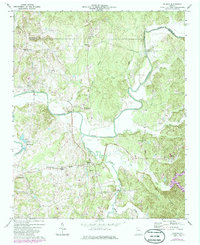 Redbud 1972 topographic map thumbnail