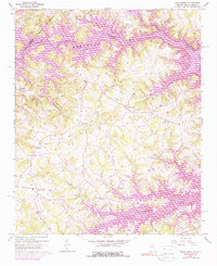 Reed Creek 1960 topographic map thumbnail