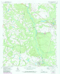 Reidsville West 1970 topographic map preview