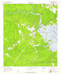 Richmond Hill 1958 topographic map thumbnail