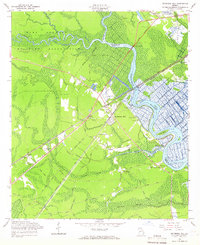 Richmond Hill 1958 topographic map thumbnail