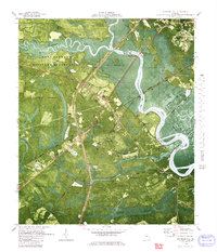 Richmond Hill 1980 topographic map thumbnail