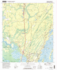 Ridgeville 1993 topographic map thumbnail