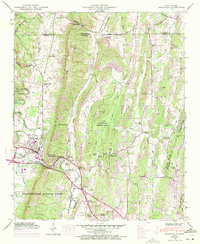 Ringgold 1946 topographic map preview
