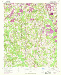 Riverdale 1954 topographic map thumbnail
