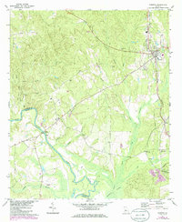 Roberta 1971 topographic map thumbnail