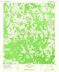 Roopville 1964 topographic map thumbnail
