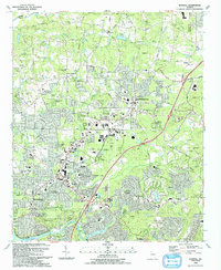Roswell 1992 topographic map thumbnail