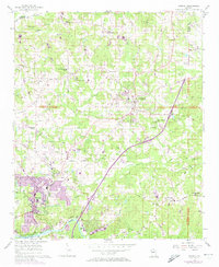 Roswell 1956 topographic map thumbnail