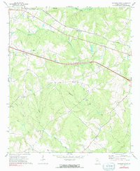 Rutledge South 1972 topographic map thumbnail
