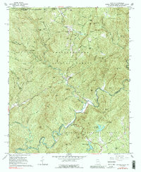 Satolah 1961 topographic map thumbnail