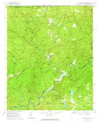 Satolah 1961 topographic map thumbnail