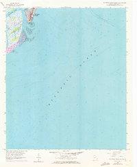 Savannah Beach South 1957 topographic map thumbnail