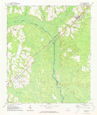 Screven 1971 topographic map thumbnail