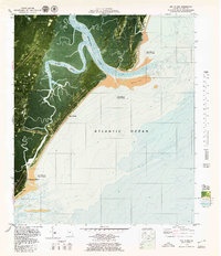 Sea Island 1979 topographic map thumbnail