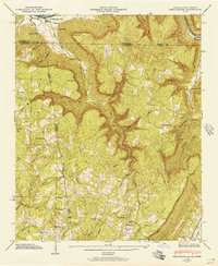 Shellmound 1945 topographic map thumbnail