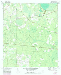 Sirmans 1972 topographic map thumbnail