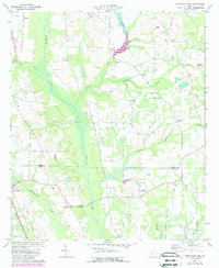 Smithville East 1973 topographic map thumbnail